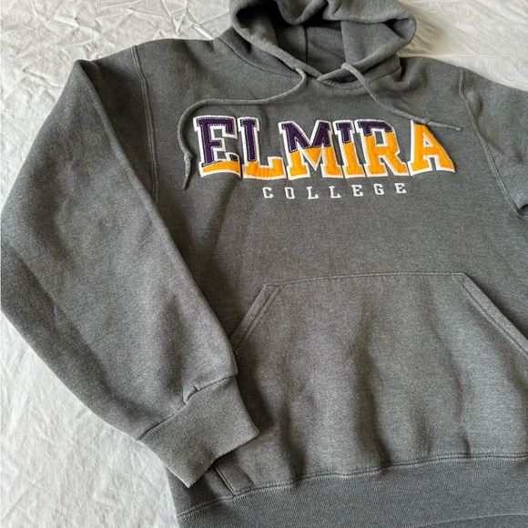 #261 The official Elmira College Soaring Eagles HOODIE. - Picture 8 of 12